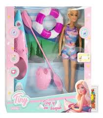 Muñeca tiny y su kayak